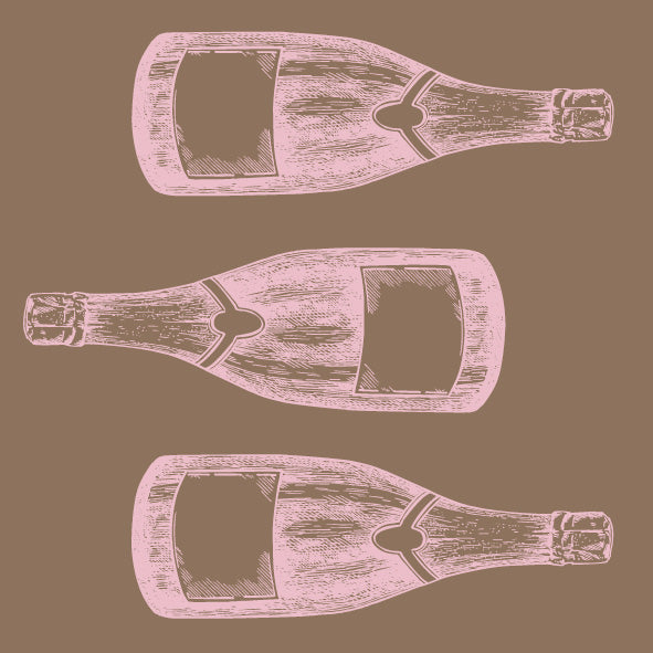 Silk Brunchie for dry curls & sensitive ends "Champagne"