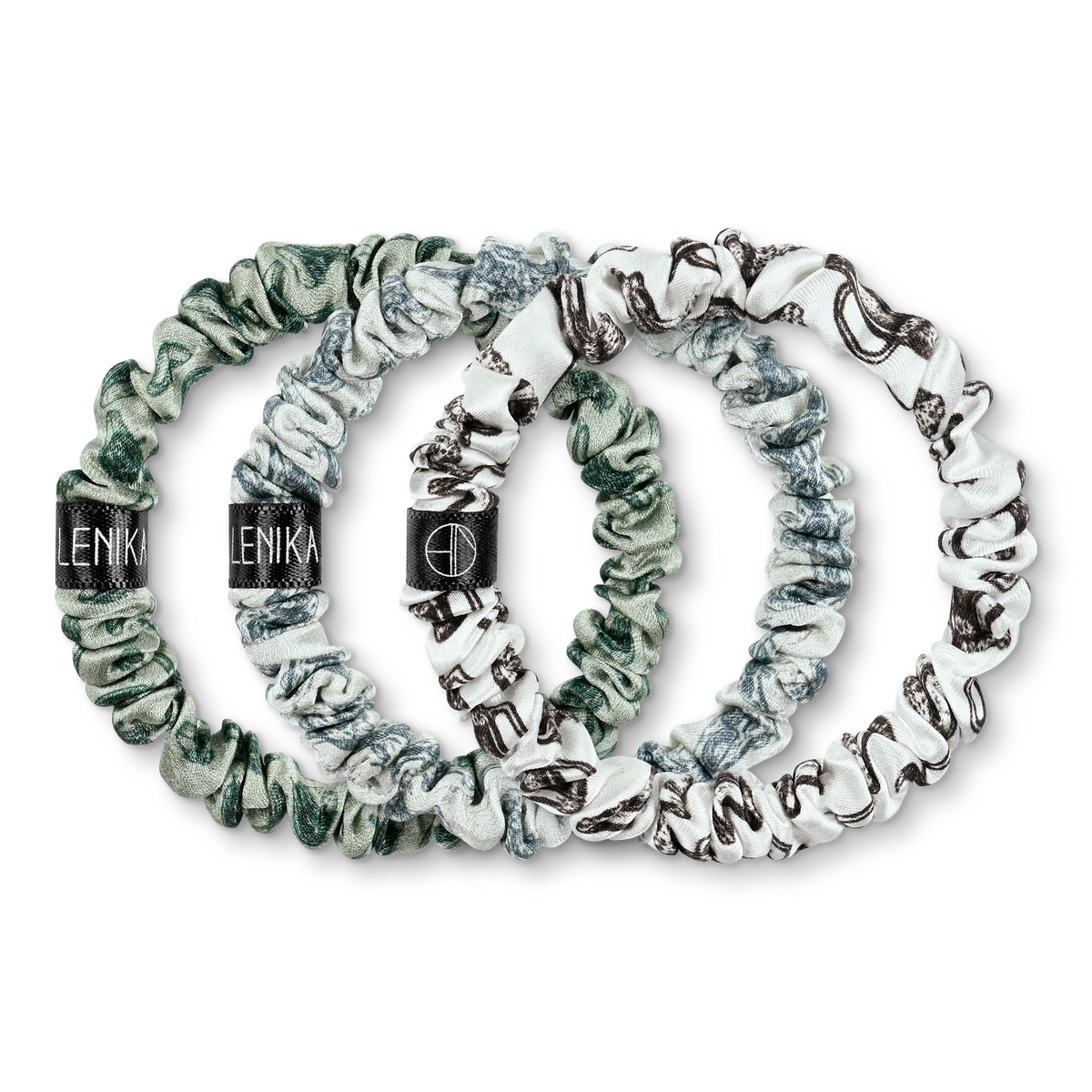 SCRUNCHIE SET OF 3 "FAST FOOD EDITION"