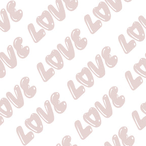 Brunchie made of mulberry silk – gentle on fine hair "Love"