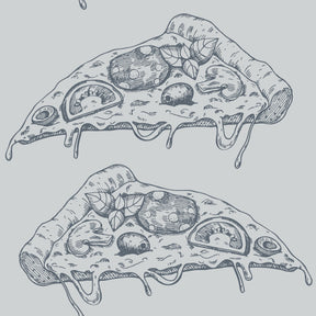 Minimalist silk brunch for hair &amp; wrist "Pizza"