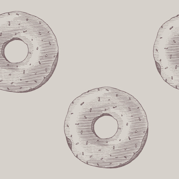 Brunchie made from pure mulberry silk for defined curls "Donut"