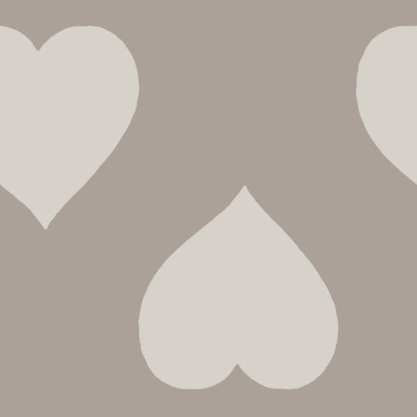 Silk brunchies – secure hold without pressure "Heart"