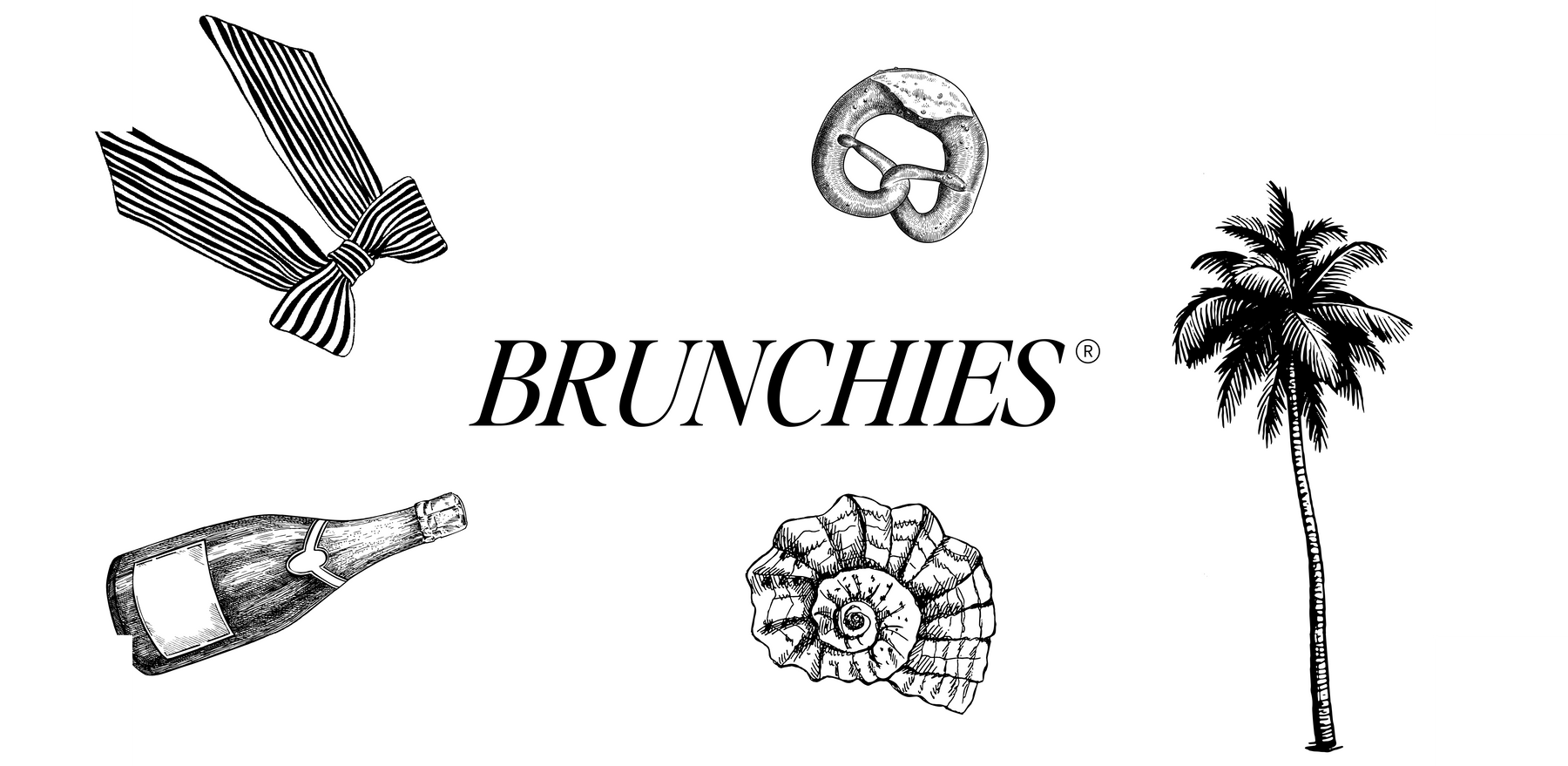 PRE ORDER BRUNCHIES® Adventskalender 2026 – 11 Seiden-Brunchies, Collector Clip & Charms