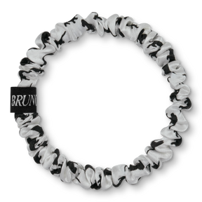 BRUNCHIES® "Dackel" Seiden Scrunchie mit kleinen, niedlichen Dackel Illustrationen für traumhafte Haare