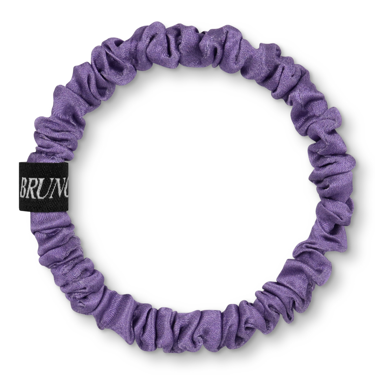 Starke Haare mit BRUNCHIES® Seiden Brunchie in Lila "Flieder"