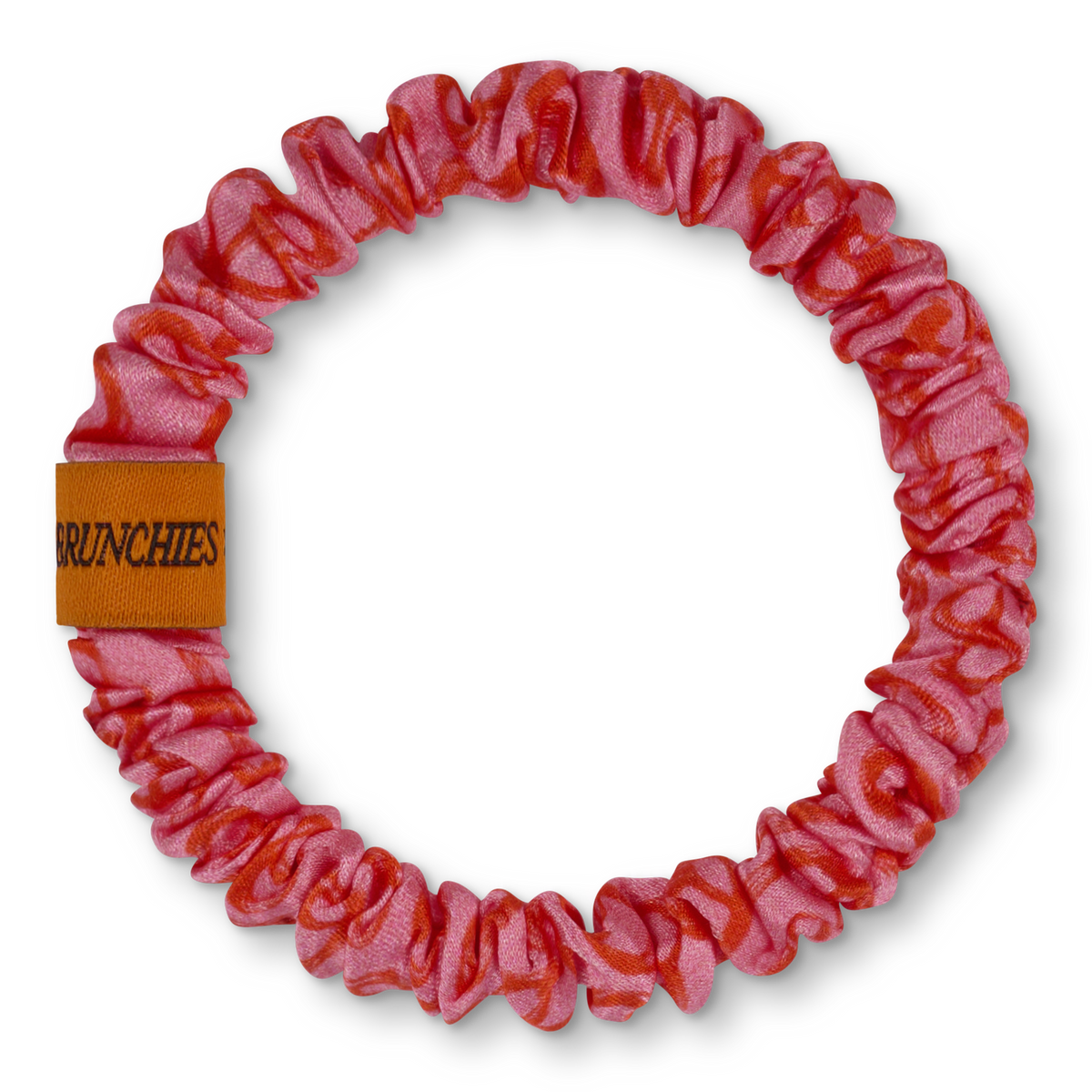 Co-Creation Charity BRUNCHIES® x Regine Sixt Kinderhilfestiftung – "Brezel" 100% Seiden Scrunchie für lange Haar