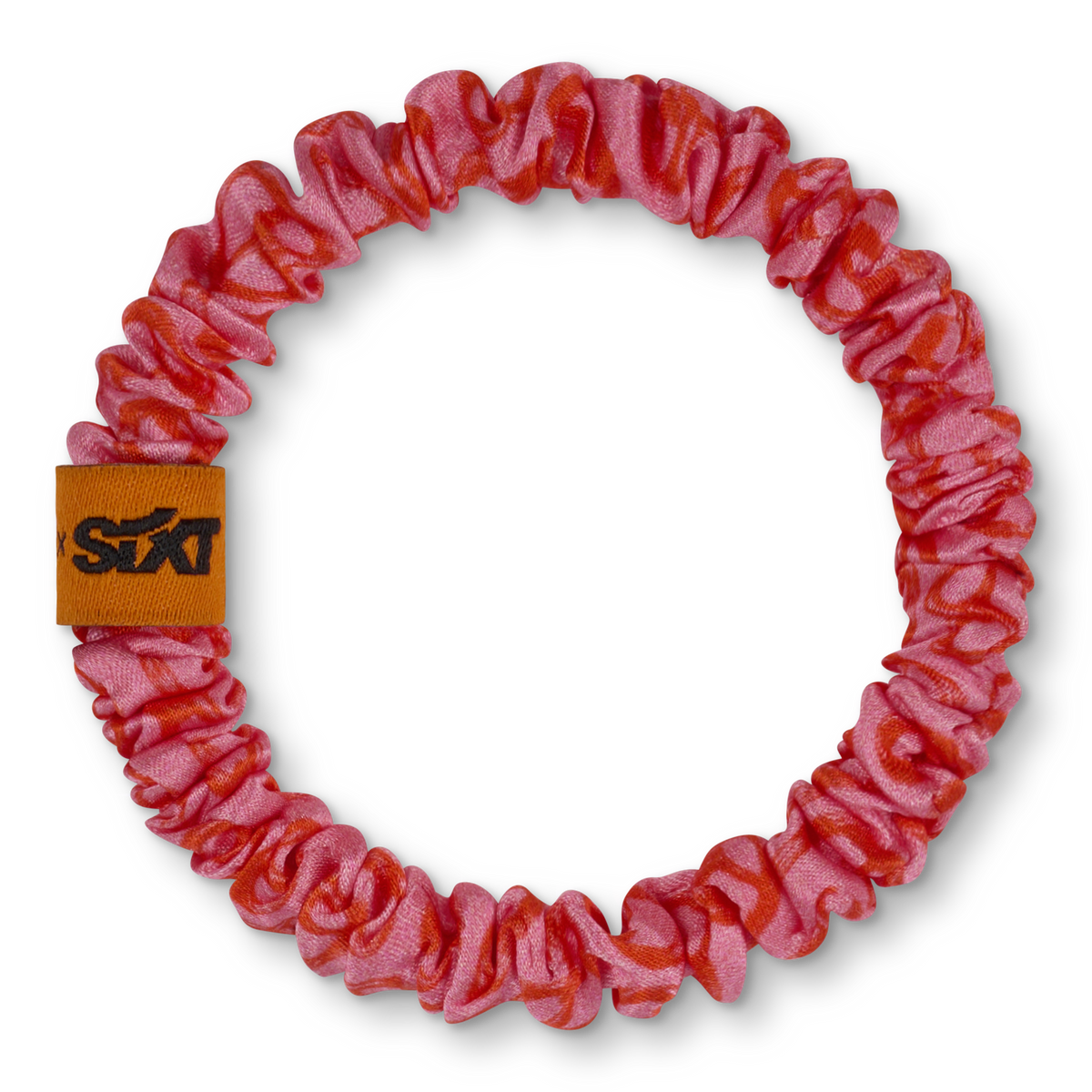 Co-Creation Charity BRUNCHIES® x Regine Sixt Kinderhilfestiftung – "Brezel" 100% Seiden Scrunchie für lange Haar