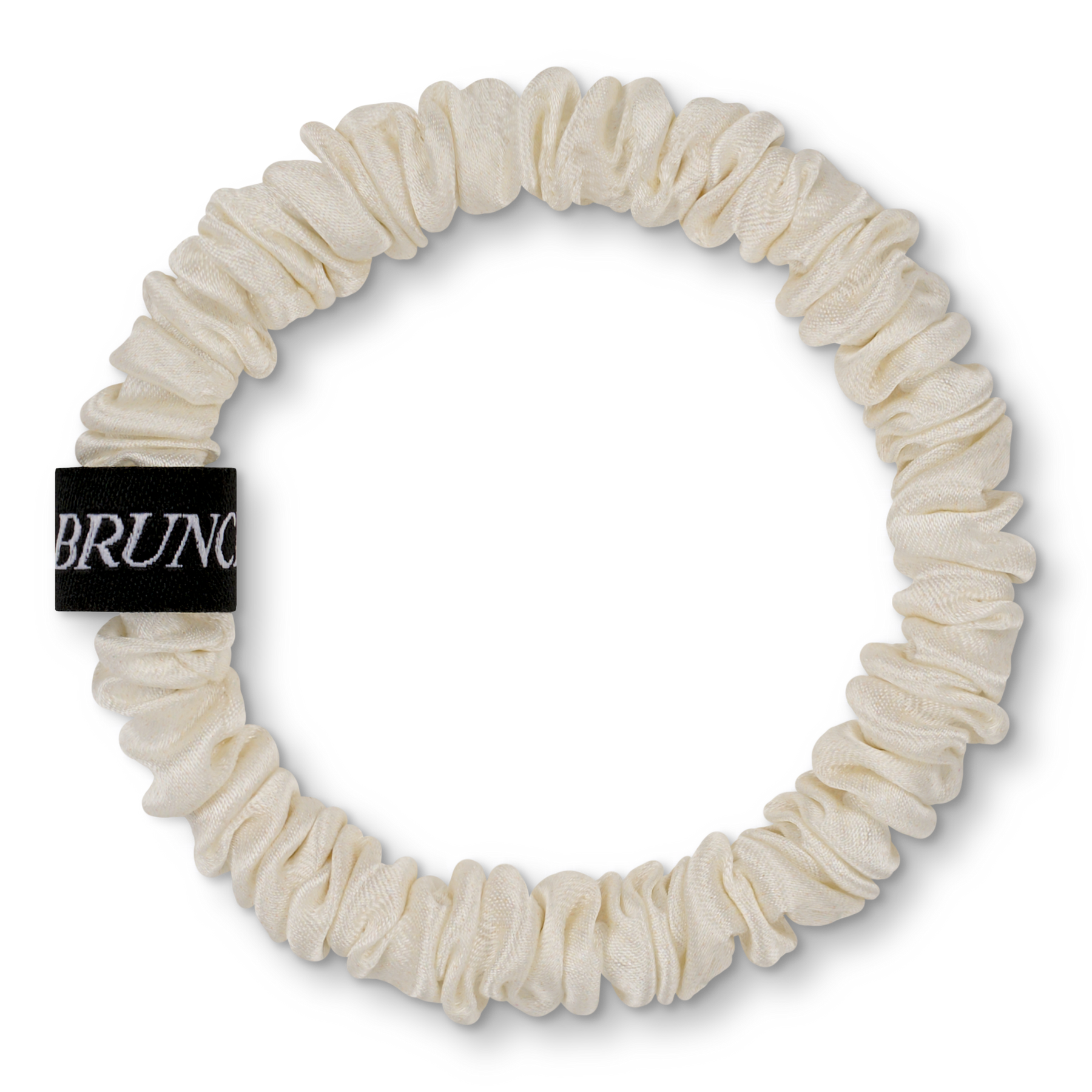Seiden Scrunchie in einem wunderschönen, hellen Coco-Ton.