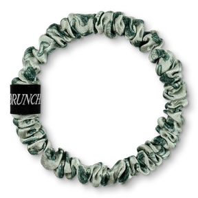 BRUNCHIES® "Burger" Seiden Scrunchie haarschonend für Locken