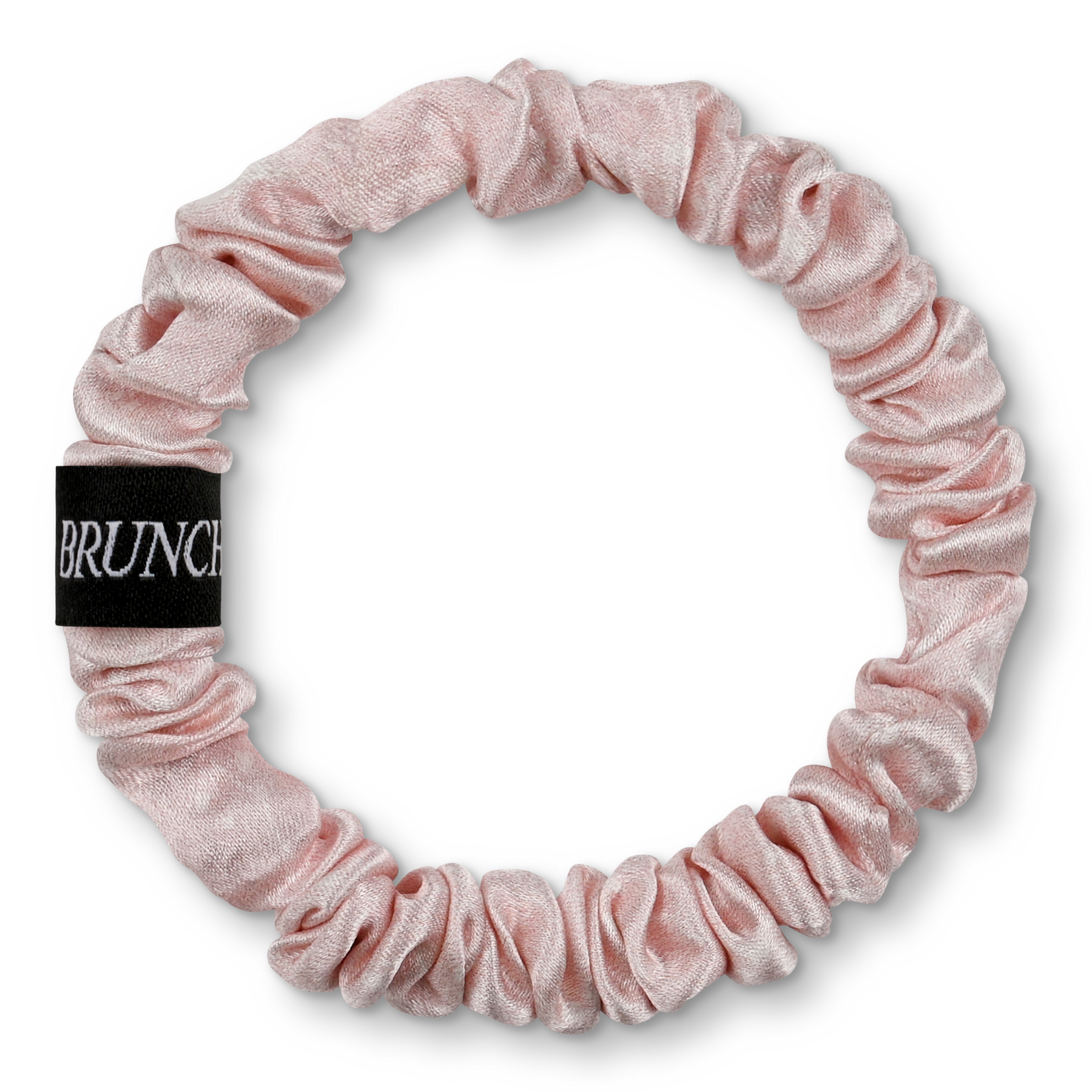BRUNCHIES® "Bridal Edition" Seiden Scrunchies Set - 3 Stück - perfektes Haar-Accessoire in wunderschönen Rosa-Tönen