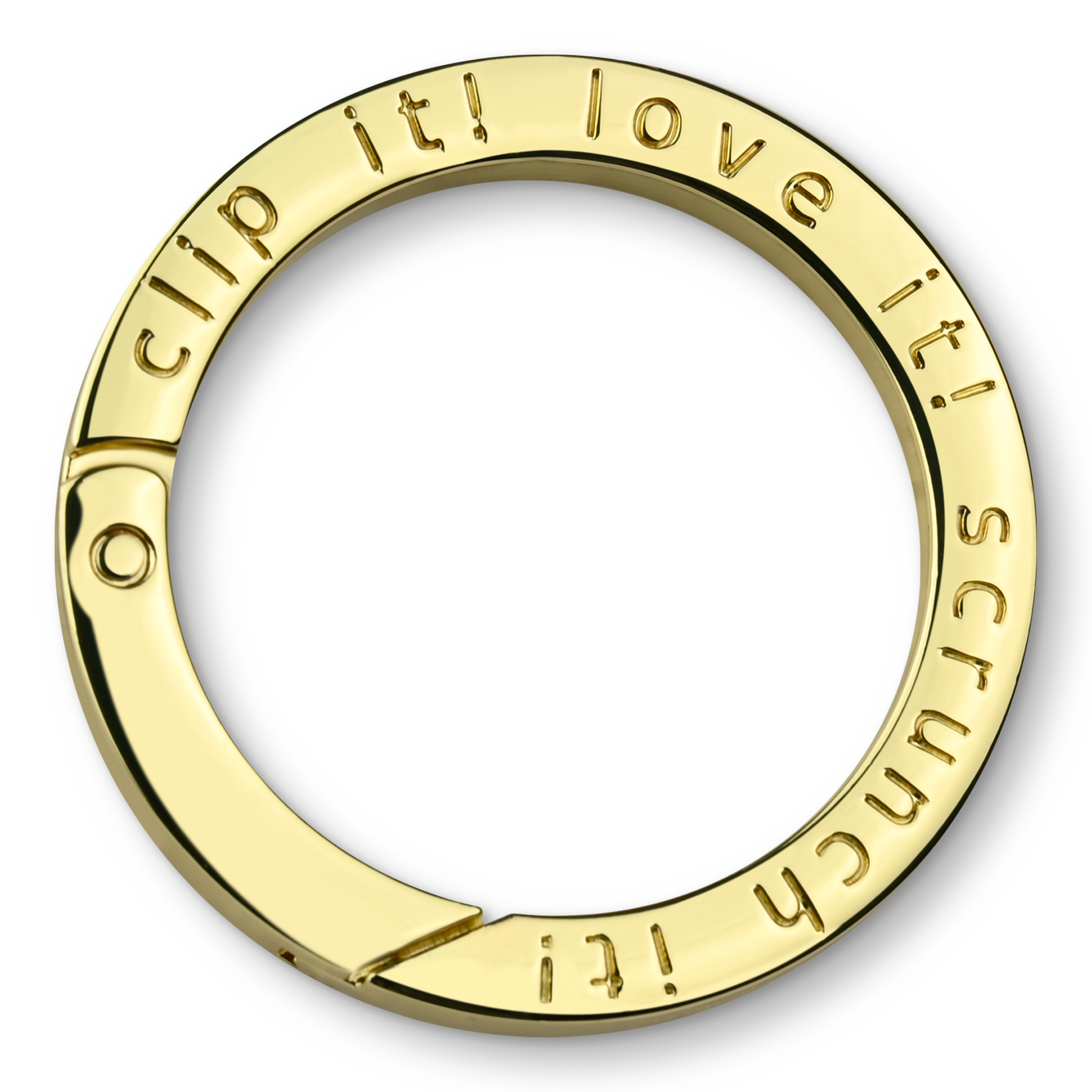 Scrunchie Set bestehend aus Wunsch-Edition & 1 Clip in Gold