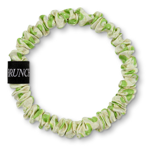 Brunchie set made of 100% mulberry silk "Matcha Edition"