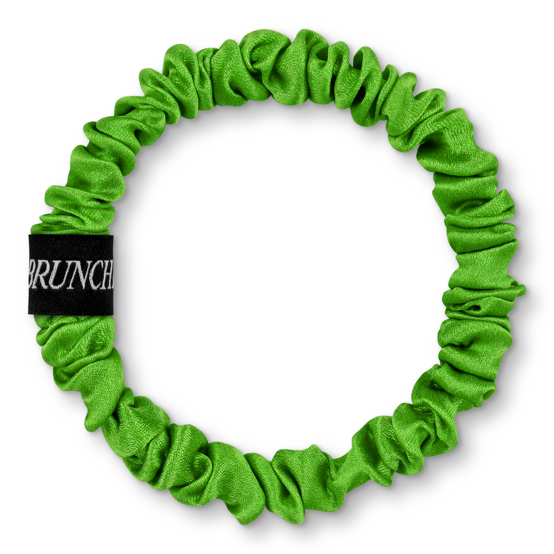 Brunchie set made of 100% mulberry silk "Matcha Edition"