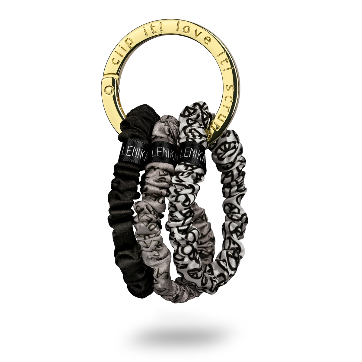 Scrunchie set consisting of your choice of edition &amp; 1 choice of clip