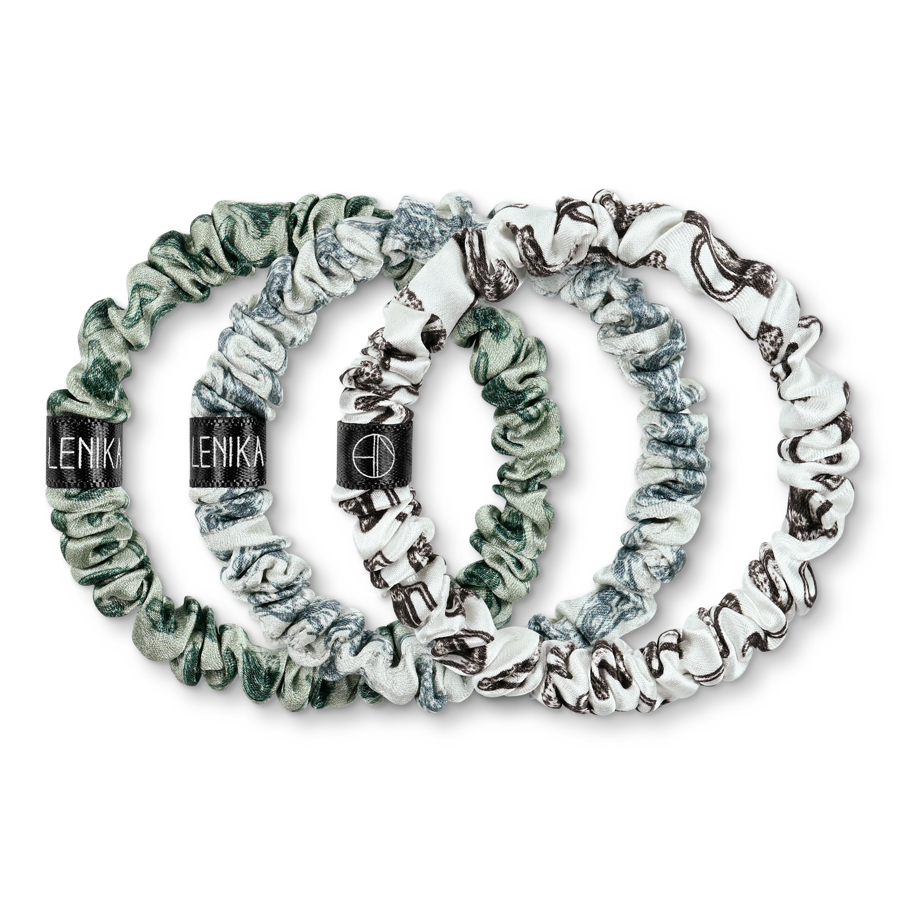 SCRUNCHIE SET OF 3 "FAST FOOD EDITION"