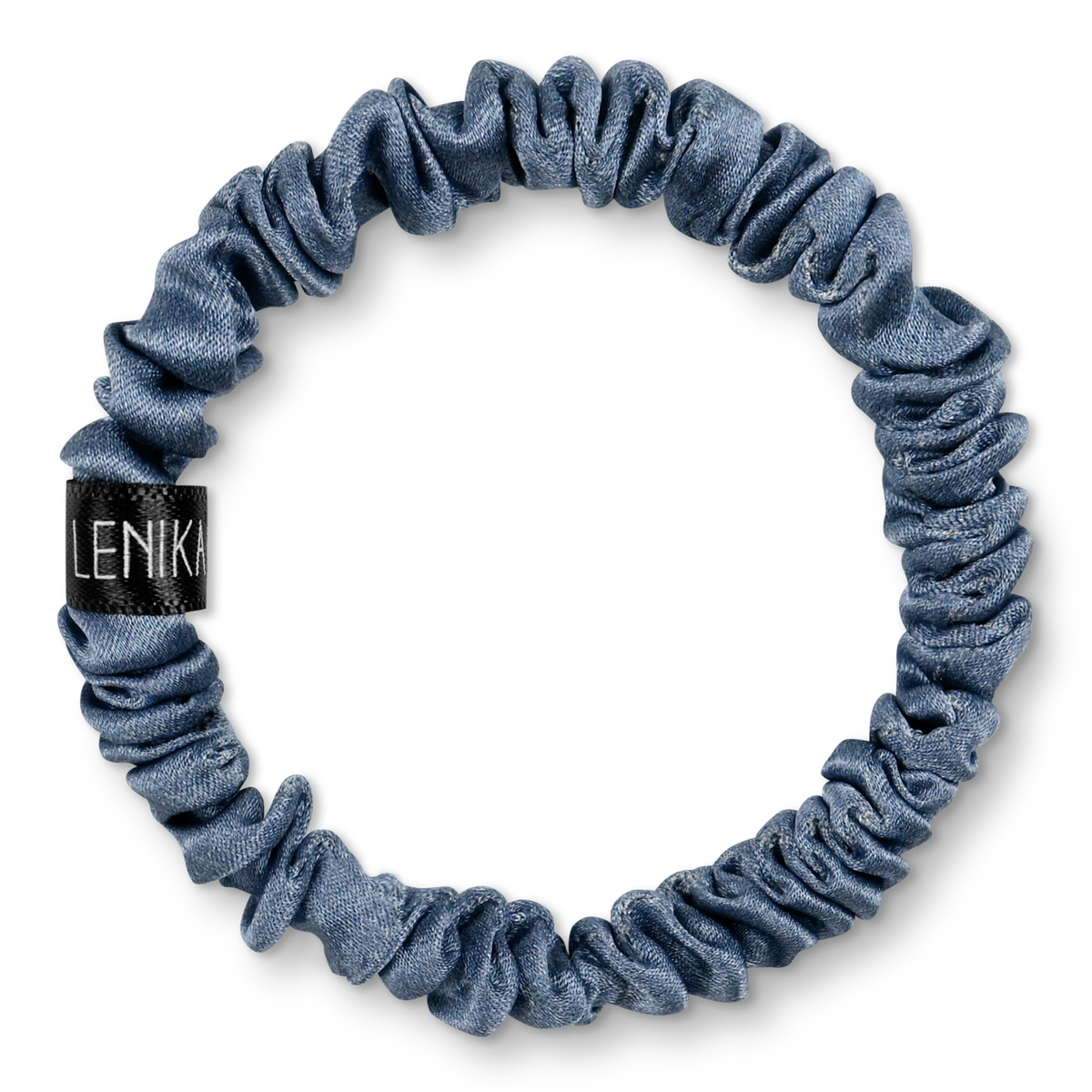 Weicher, feiner fest haltender Brunchue Scrunchie "Lagoon"