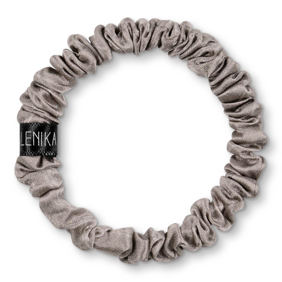 Silk brunchie for curly hair – less frizz, more moisture "Lollipop"