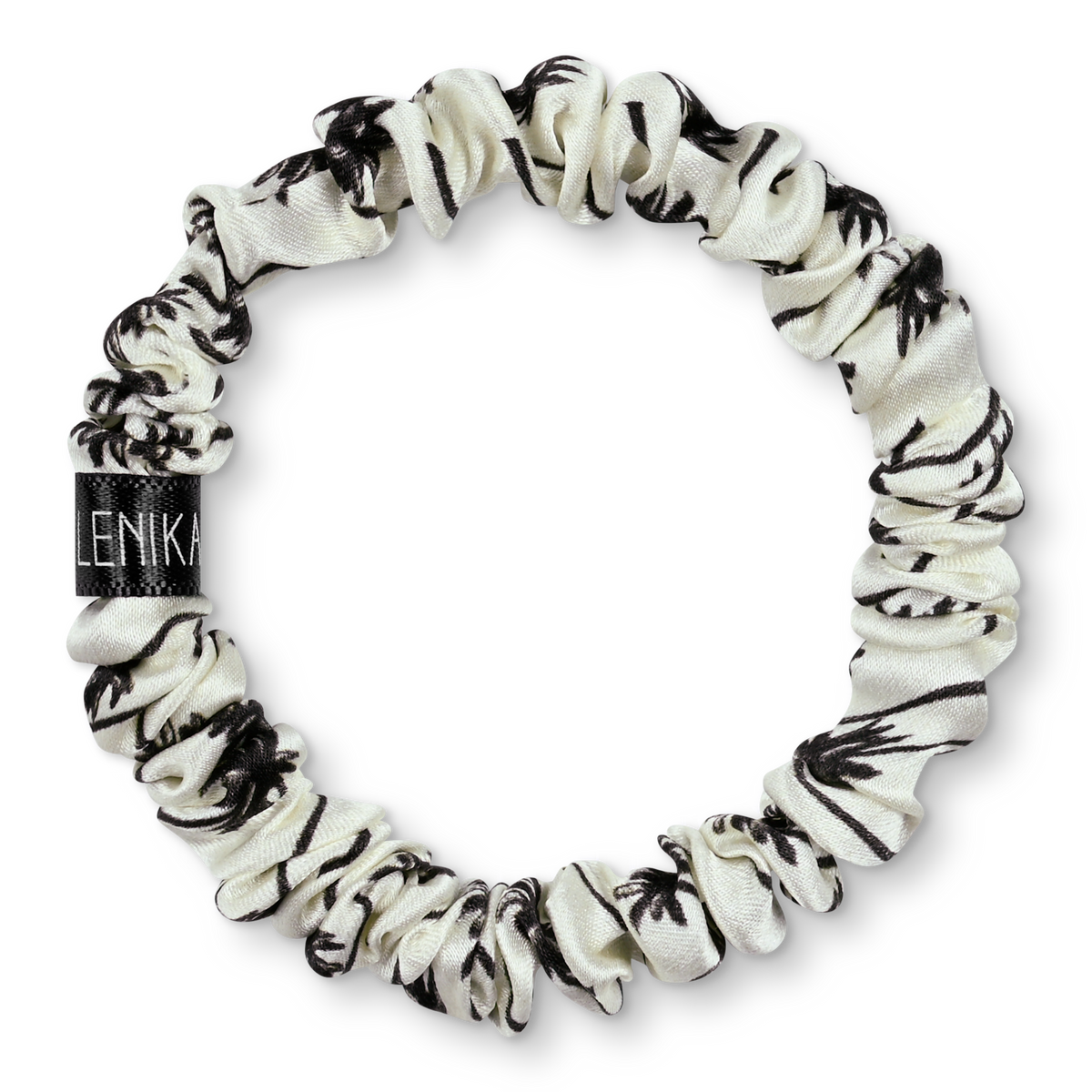 Silk Brunchie – gentle protection for hair on vacation "Palm"