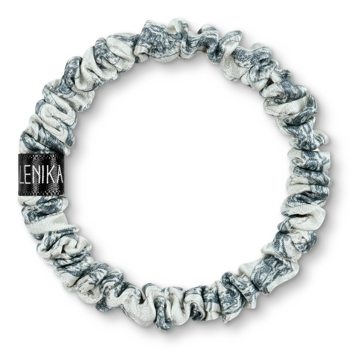 Minimalist silk brunch for hair &amp; wrist "Pizza"