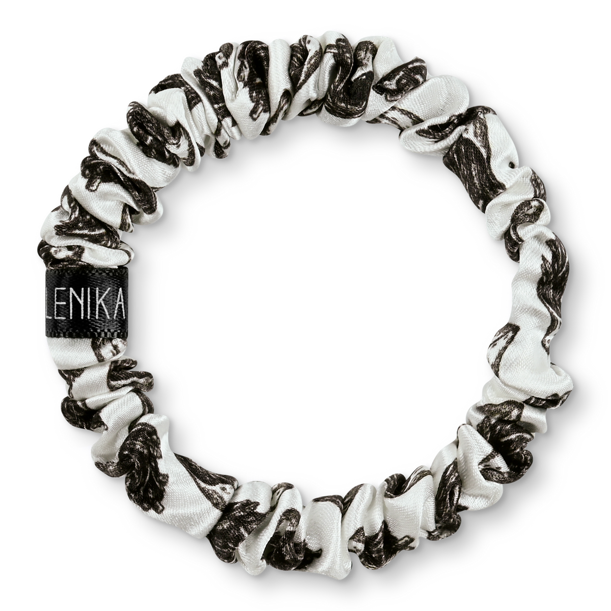 Brunchie made from 100% mulberry silk for curly &amp; dry hair "Pommes"