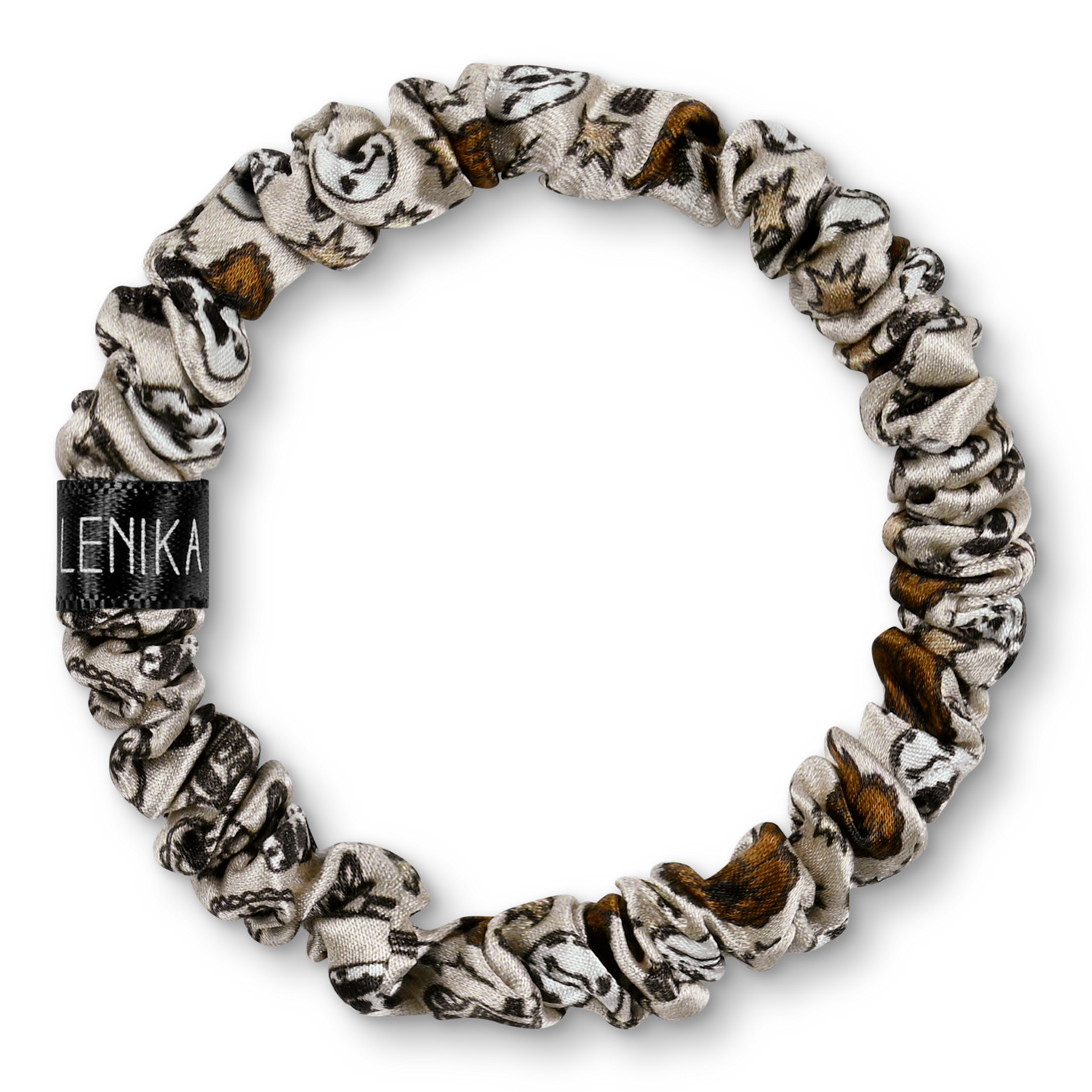 Stylish mulberry silk brunch for everyday use &amp; haircare "Revolver"