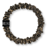 BRUNCHIES® "Leo II" Seiden Scrunchie - luxeriöses Haarband mit Leo & Zebra Print in erdigen Tönen