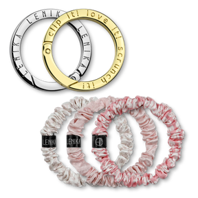 Scrunchie set consisting of your choice of edition &amp; 1 choice of clip