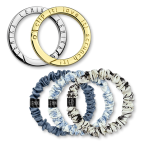 Scrunchie set consisting of your choice of edition &amp; 1 choice of clip