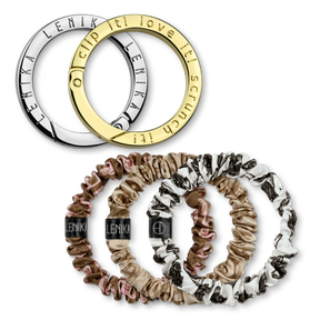 Scrunchie set consisting of your choice of edition &amp; 1 choice of clip
