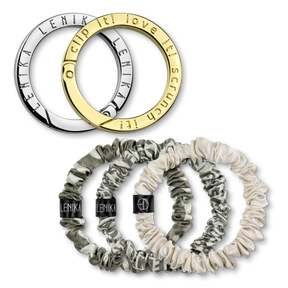 Scrunchie set consisting of your choice of edition &amp; 1 choice of clip