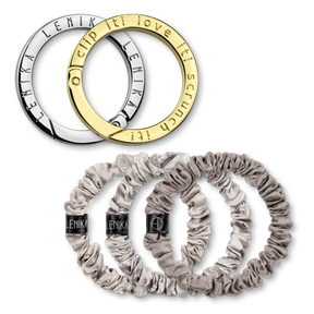 Scrunchie set consisting of your choice of edition &amp; 1 choice of clip