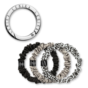 Scrunchie set consisting of your choice of edition &amp; 1 silver clip