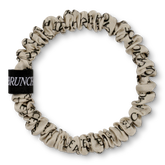 Beige-gold farbiger Seiden Brunchie.