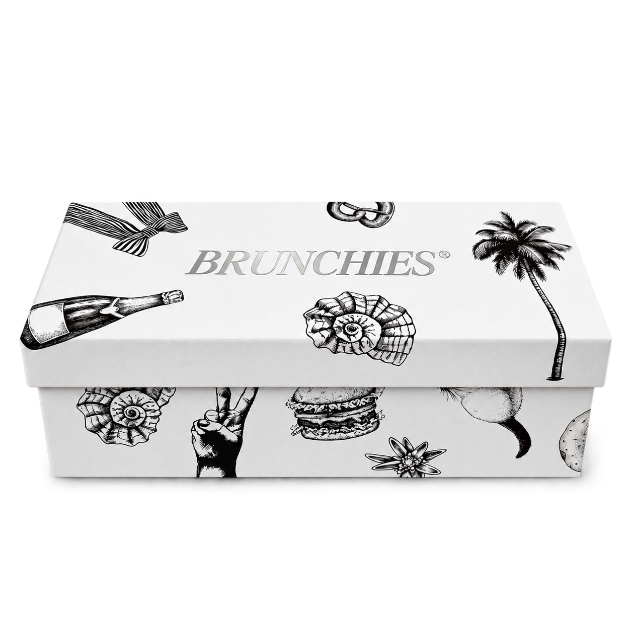 PRE ORDER BRUNCHIES® Adventskalender 2026 – 11 Seiden-Brunchies, Collector Clip & Charms