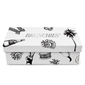 PRE ORDER BRUNCHIES® Adventskalender 2026 – 11 Seiden-Brunchies, Collector Clip & Charms