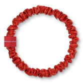 BRUNCHIES® x menstruflow Girl Stuff Seiden Scrunchie aus 100 % Maulbeerseide.