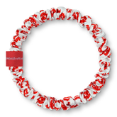 RUNCHIES® x menstruflow Hot Girls Bleed Seiden Scrunchie aus 100 % OEKO-TEX® STANDARD 100 zertifizierter Maulbeerseide.