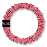 BRUNCHIES® Seiden Scrunchie in Modernem Altrosa aus 100 % OEKO-TEX® STANDARD 100 zertifizierter Maulbeerseide.